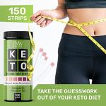 JNW Ketone Test Strips - 150 Count