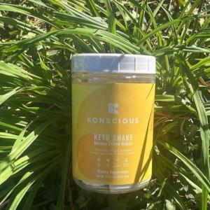 Konscious Keto Banana Cream Shake for Weight Loss