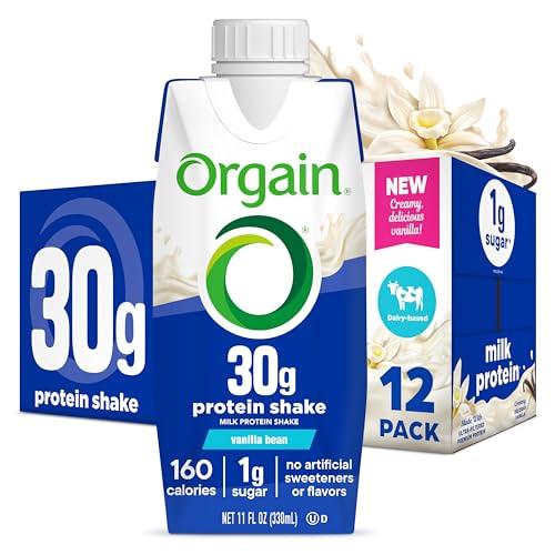 Orgain Keto Protein Shake, Vanilla Bean, 30g Protein