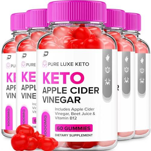 Pure Luxe Keto ACV Gummies - Apple Cider Vinegar