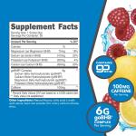 KetoLogic BHB Energy Powder with Caffeine - Raspberry