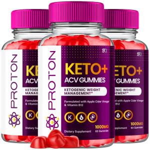 Proton Keto Gummies 3-Pack for Weight Loss