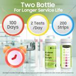 Ketone Test Strips 200 Count - Easy Ketosis Tracker