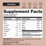 Keto Whey Protein Isolate Shake - Chocolate Flavor