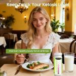 Ketone Test Strips 200 Count - Easy Ketosis Tracker