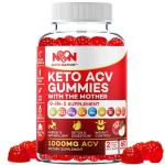 Nutri Nation Keto ACV Gummies 1000mg with BHB