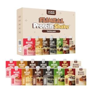 Flimeal Keto Protein Shake Variety Pack, 14 Servings