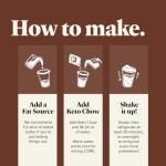 Keto Chow Chocolate Core Meal Replacement Shake