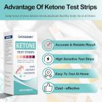 Keto Urine Test Strips - 100 Easy Tests