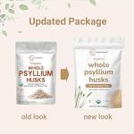 Organic Psyllium Husks – Keto-Friendly Fiber Supplement