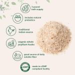 Organic Psyllium Husks – Keto-Friendly Fiber Supplement