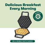 Keto Bubble Waffle Maker for Easy Breakfast Treats