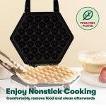 Keto Bubble Waffle Maker for Easy Breakfast Treats