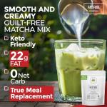 FAT FUEL Keto Matcha Meal Replacement — 15 Servings