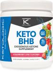 Ketologic Strawberry Kiwi Keto BHB Powder - 30 Servings