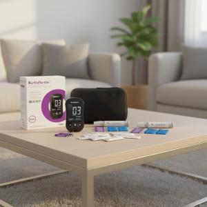 Keto Blood Ketone Monitor: Fast 8-Second Results