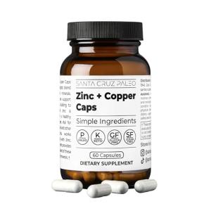 Zinc & Copper Supplement for Keto and Paleo