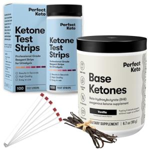 Keto Ketone Bundle: Exogenous Powder & Test Strips