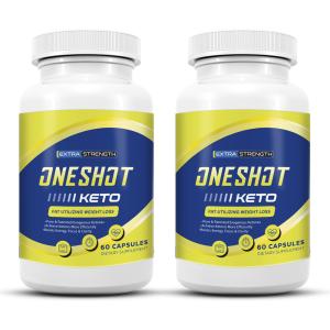 One Shot Keto Advanced Weight Loss Pills - 2 Pack