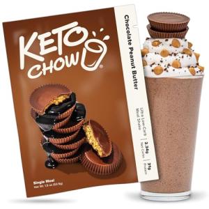 Keto Chow Chocolate Peanut Butter Meal Shake