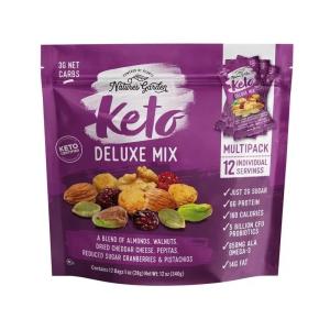 Nature's Garden Keto Deluxe Mix Delicious Snack 12 x 1 Oz. Pack