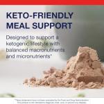 Metagenics Ketogenic Shake - Keto Protein Powder - Low Carb, Sugar-Free, Gluten-Free Meal Replacement - 25 Vitamins & Minerals with MCTs, Iron, Biotin & Calcium - Non-GMO - Chocolate -14 Servings