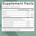 Sports Research Organic MCT Oil - Keto & Vegan MCTs C8, C10, C12 from Coconuts - Fatty Acid Brain & Body Fuel, Non-GMO & Gluten Free - Flavorless Oil, Perfect in Coffee, Tea & Protein Shakes - 32 oz