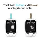 Clinical-Grade GK+ Glucose & Ketone Kit with App - Monitor Your Metabolism