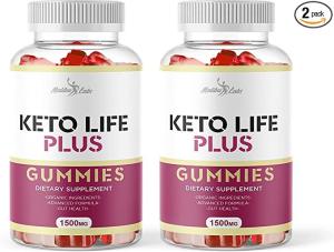Keto Life Plus ACV Gummies - 1500mg (2 Pack)