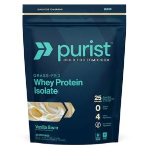 Vanilla Grassfed Whey Protein Powder - Keto Friendly