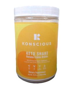 Konscious Keto Shake Banana Cream MCT & Whey
