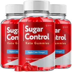 Sugar Control Keto ACV Gummies - 3 Pack