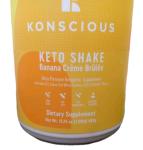 Konscious Keto Shake Banana Cream MCT & Whey