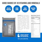 Isopure Zero Carb Protein, Creamy Vanilla, 7.5lb, 55 Servings