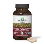 Organic India Psyllium Husk Capsules - Keto Fiber Supplement