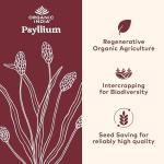 Organic India Psyllium Husk Capsules - Keto Fiber Supplement