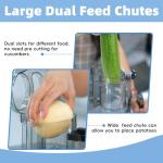 Magiccos 14-Cup French-Fry-Cutter Food Processor for Keto!