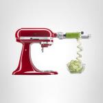 KitchenAid Spiralizer Attachment - Peel, Core, Slice, Silver