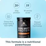 Ancient Nutrition Beef Broth Protein, Caramel Salted, 20 Servings