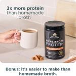 Ancient Nutrition Beef Broth Protein, Caramel Salted, 20 Servings