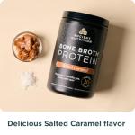 Ancient Nutrition Beef Broth Protein, Caramel Salted, 20 Servings