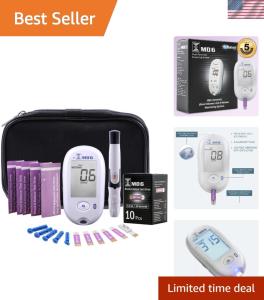 Blood Ketone and Glucose Monitor for Keto Tracking