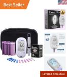 Blood Ketone and Glucose Monitor for Keto Tracking