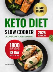 Keto Slow Cooker Cookbook: 180 Easy Recipes