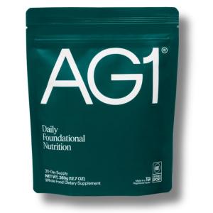 AG1 Greens Powder Refill - 75 Vitamins & Probiotics