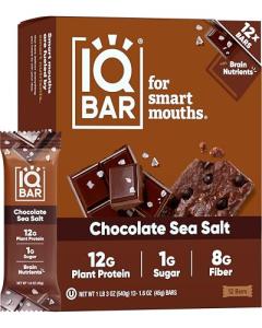 IQBAR Chocolate Sea Salt Keto Protein Bars
