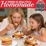 SugarWhisk Mini Waffle Maker for Keto Chaffles