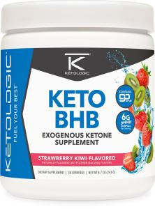 Ketologic Keto BHB Strawberry Kiwi Exogenous Ketones