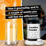 Santa Cruz Paleo Micronized Creatine Powder, Unflavored