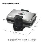 Hamilton Beach Mini Waffle Maker for Keto Chaffles